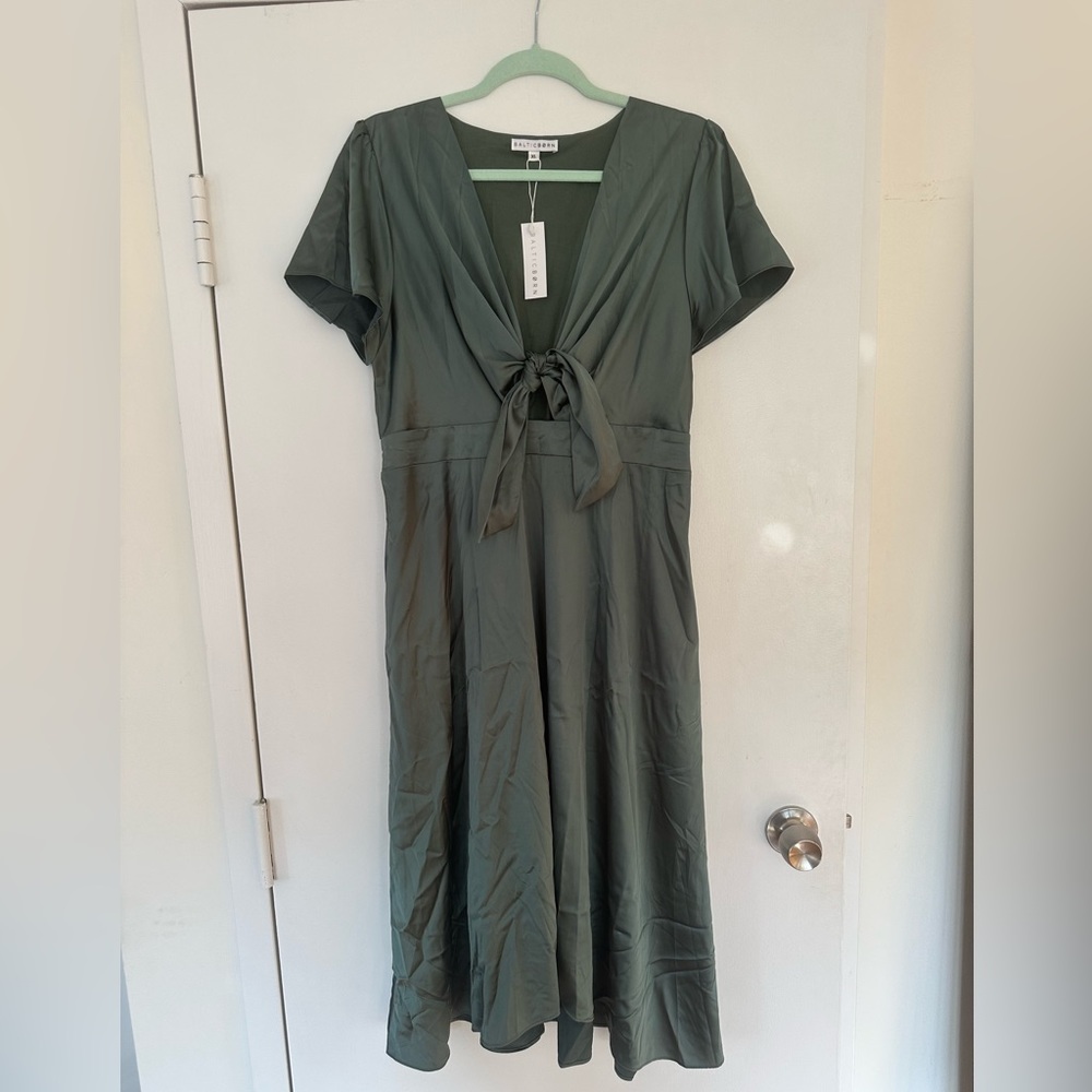 Baltic Born midi dress in silk